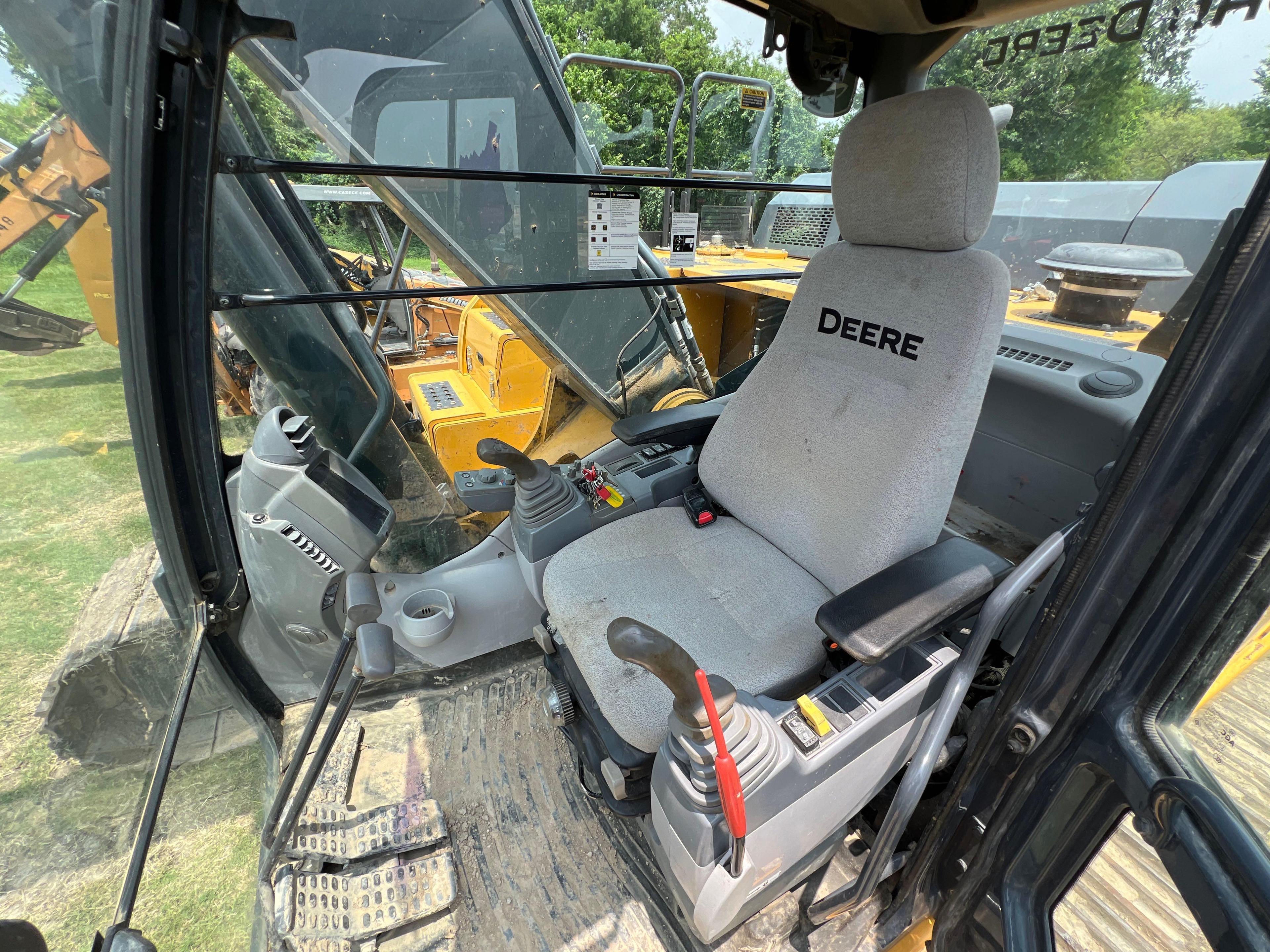 2021 JOHN DEERE 300G HYDRAULIC EXCAVATOR SN:1FF300GXCMF731823 powered by John Deere diesel engine,