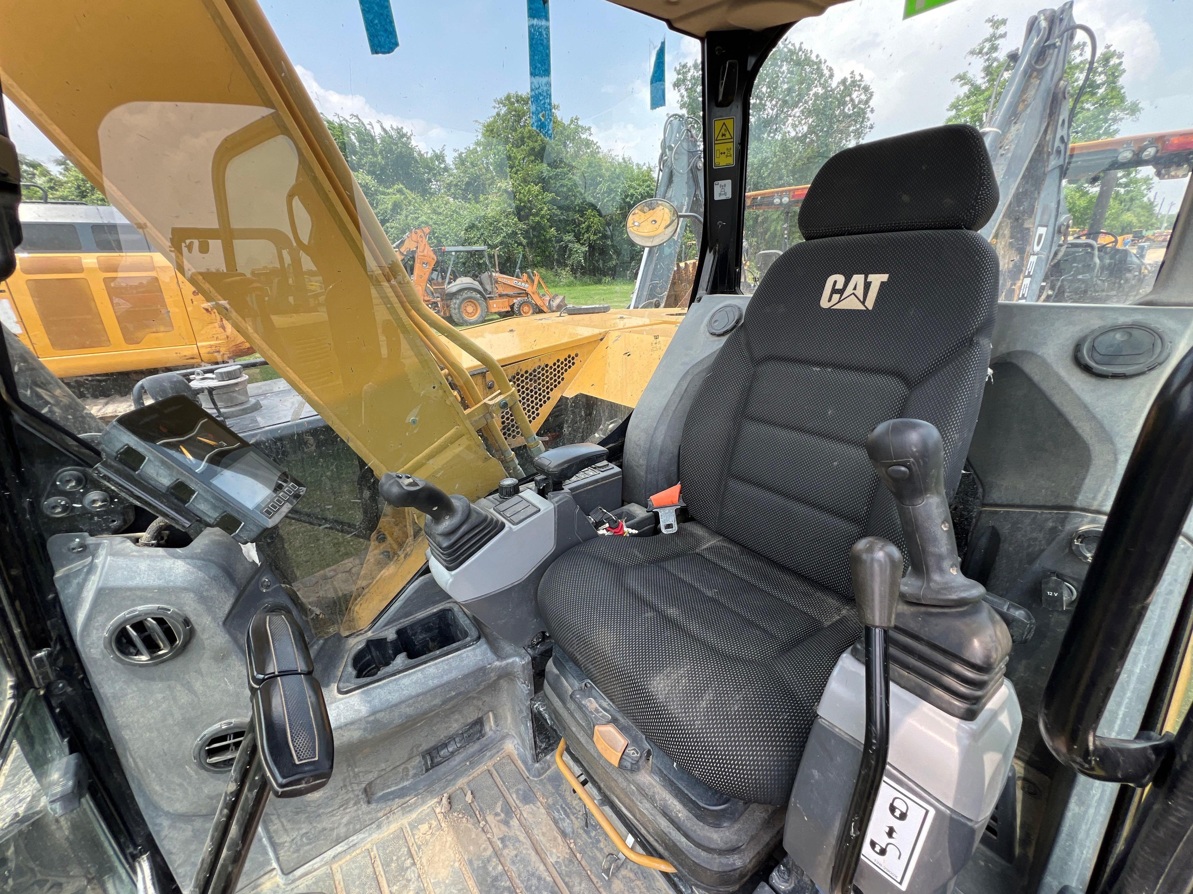 2019 CAT 307.5 HYDRAULIC EXCAVATOR SN:GW701306 powered by Cat diesel engine, equipped with Cab, air,