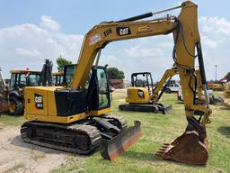 2019 CAT 307.5 HYDRAULIC EXCAVATOR SN:GW701306 powered by Cat diesel engine, equipped with Cab, air,