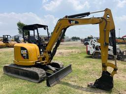 2018 CAT 305E2CR HYDRAULIC EXCAVATOR SN:H5M06753 powered by Cat diesel engine, equipped with OROPS,