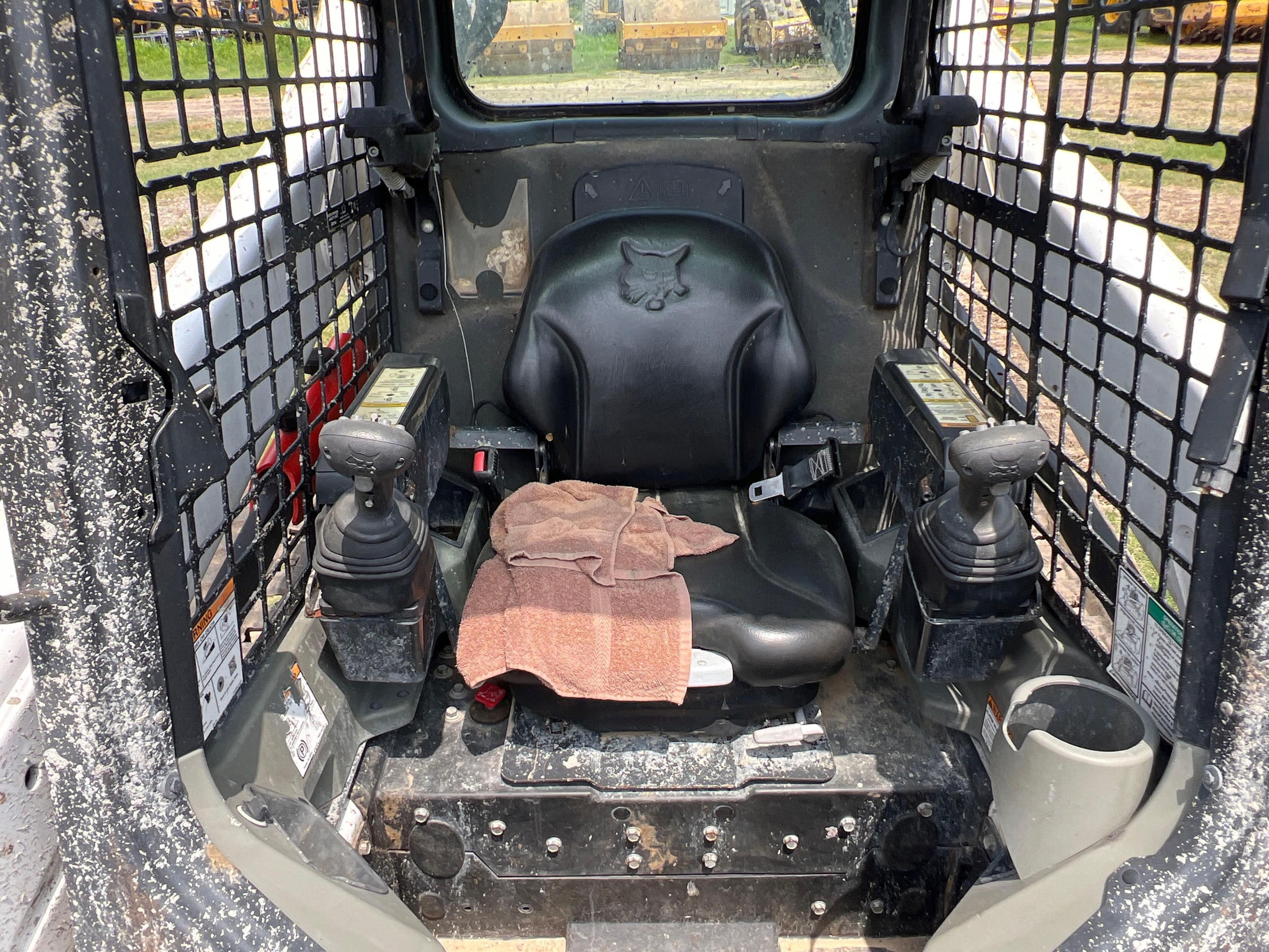 2020 BOBCAT T595 RUBBER TRACKED SKID STEER SN:B3NK36721 powered by diesel engine, equipped with