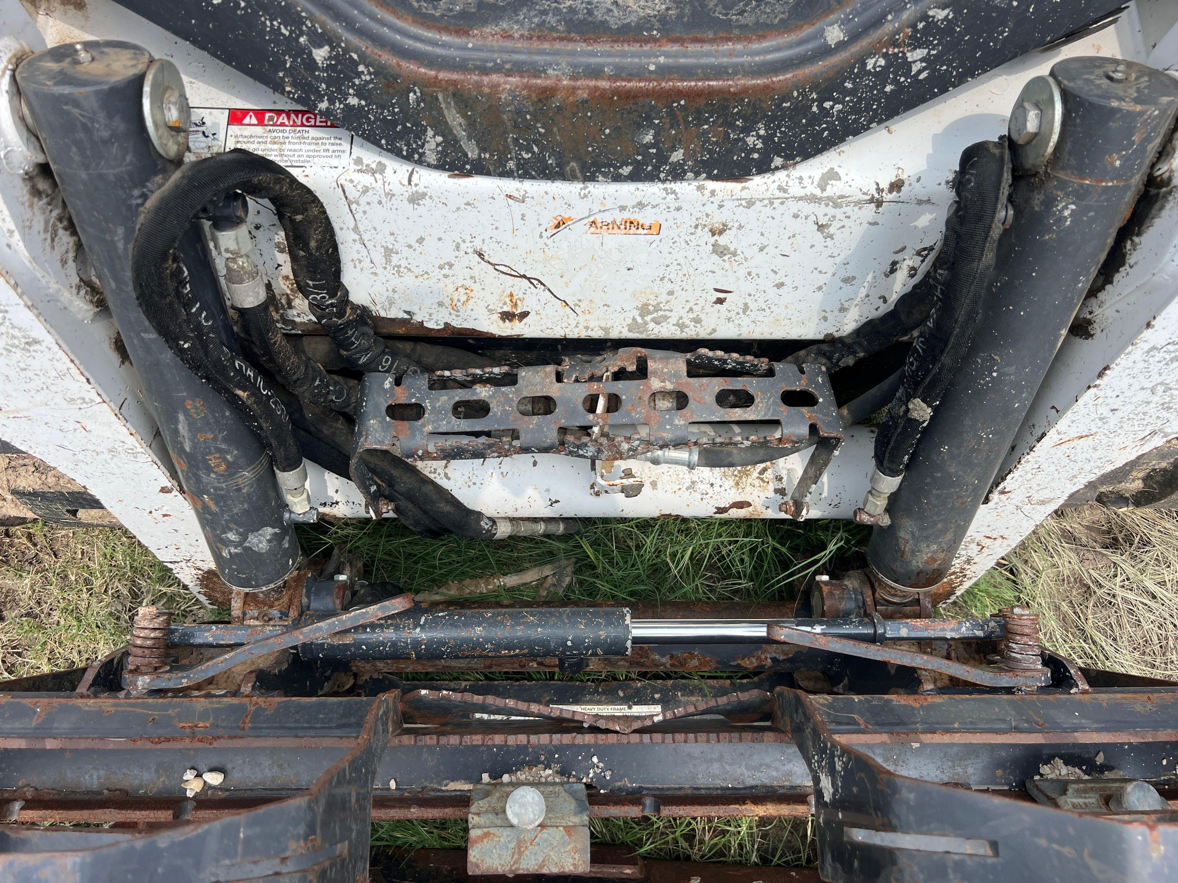 2020 BOBCAT T595 RUBBER TRACKED SKID STEER SN:B3NK36715 powered by diesel engine, equipped with