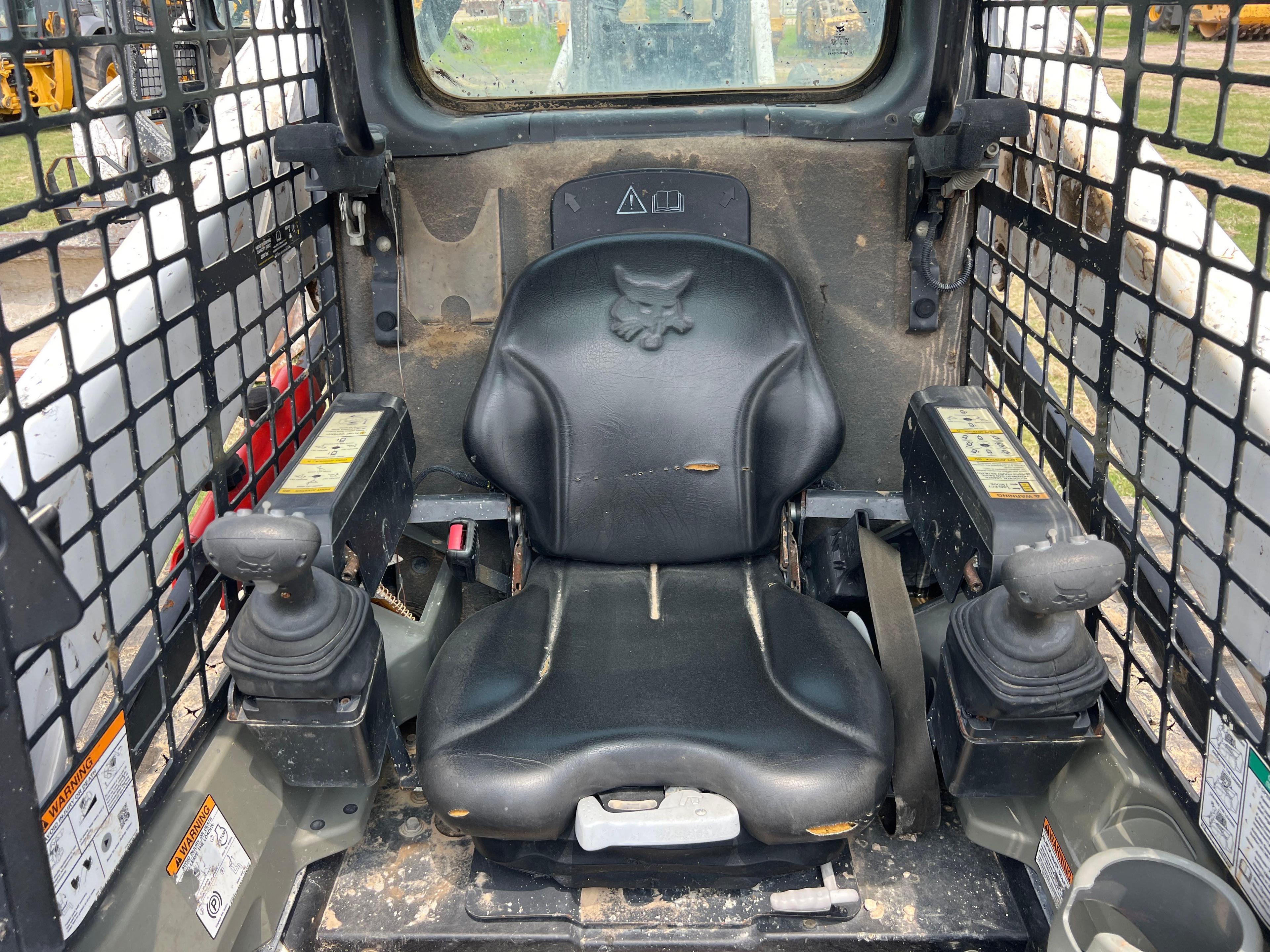 2020 BOBCAT T595 RUBBER TRACKED SKID STEER SN:B3NK36715 powered by diesel engine, equipped with