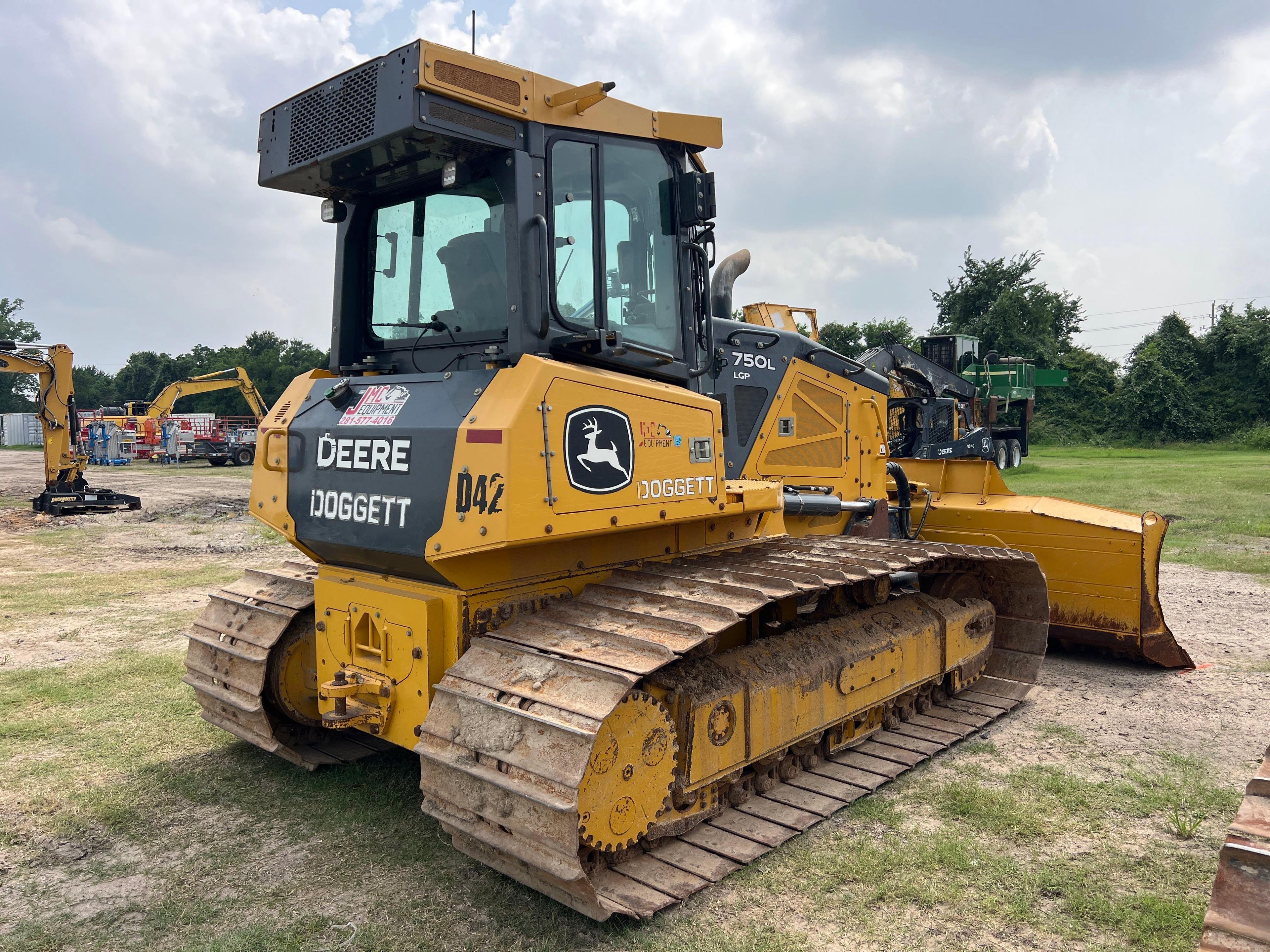 2020 JOHN DEERE 750LLGP CRAWLER TRACTOR SN:1T0750LXCLF386214 powered by John Deere diesel...engine,