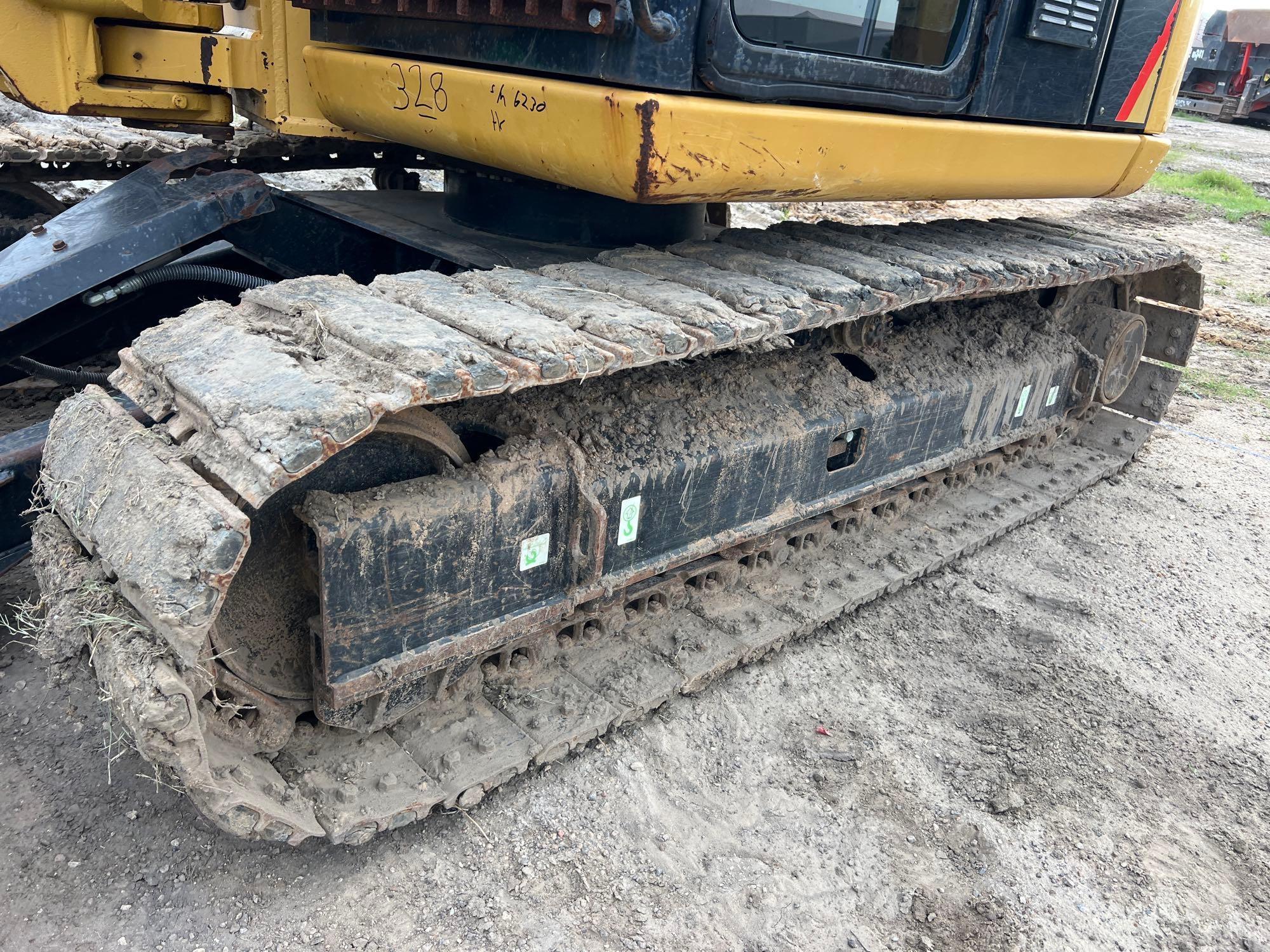 2016 CAT 308ECR HYDRAULIC EXCAVATOR SN:FJX06230 powered by Cat diesel engine, equipped with Cab,