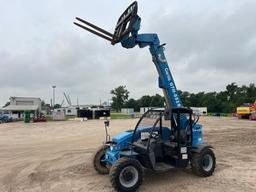 2019 GENIE GTH5519 TELESCOPIC FORKLIFT SN:9185 4x4, powered by diesel engine, equipped with OROPS,
