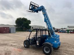 2019 GENIE GTH5519 TELESCOPIC FORKLIFT SN:9185 4x4, powered by diesel engine, equipped with OROPS,