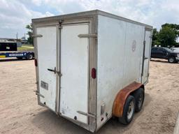 2016 CONT- FOREST RIVER TXVHW612TA CARGO TRAILER VN:025843 equipped with 6ft. X 12ft. Enclosed body,