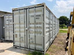NEW 40FT. HIGH CUBE MULTI-USE CONTAINER 4 SIDE DOORS.