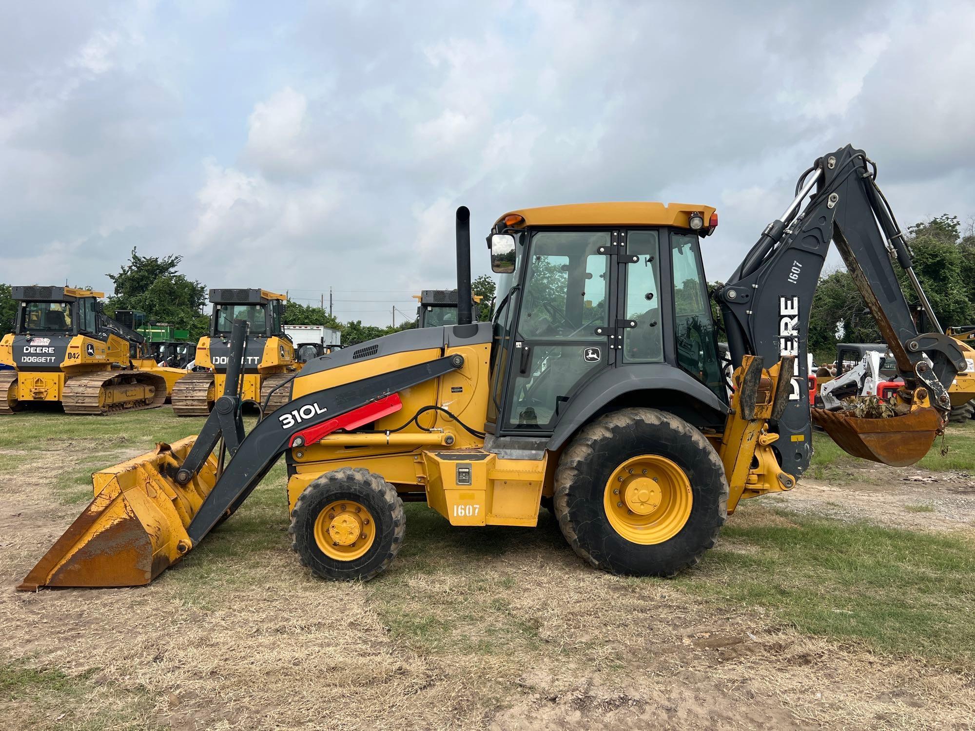 2018 JOHN DEERE 310L TRACTOR LOADER BACKHOE SN:322203 4x4, powered by John Deere diesel engine,