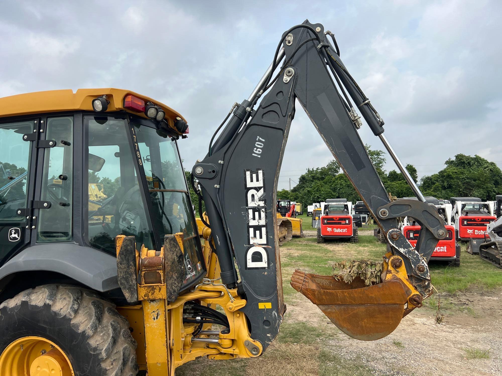 2018 JOHN DEERE 310L TRACTOR LOADER BACKHOE SN:322203 4x4, powered by John Deere diesel engine,