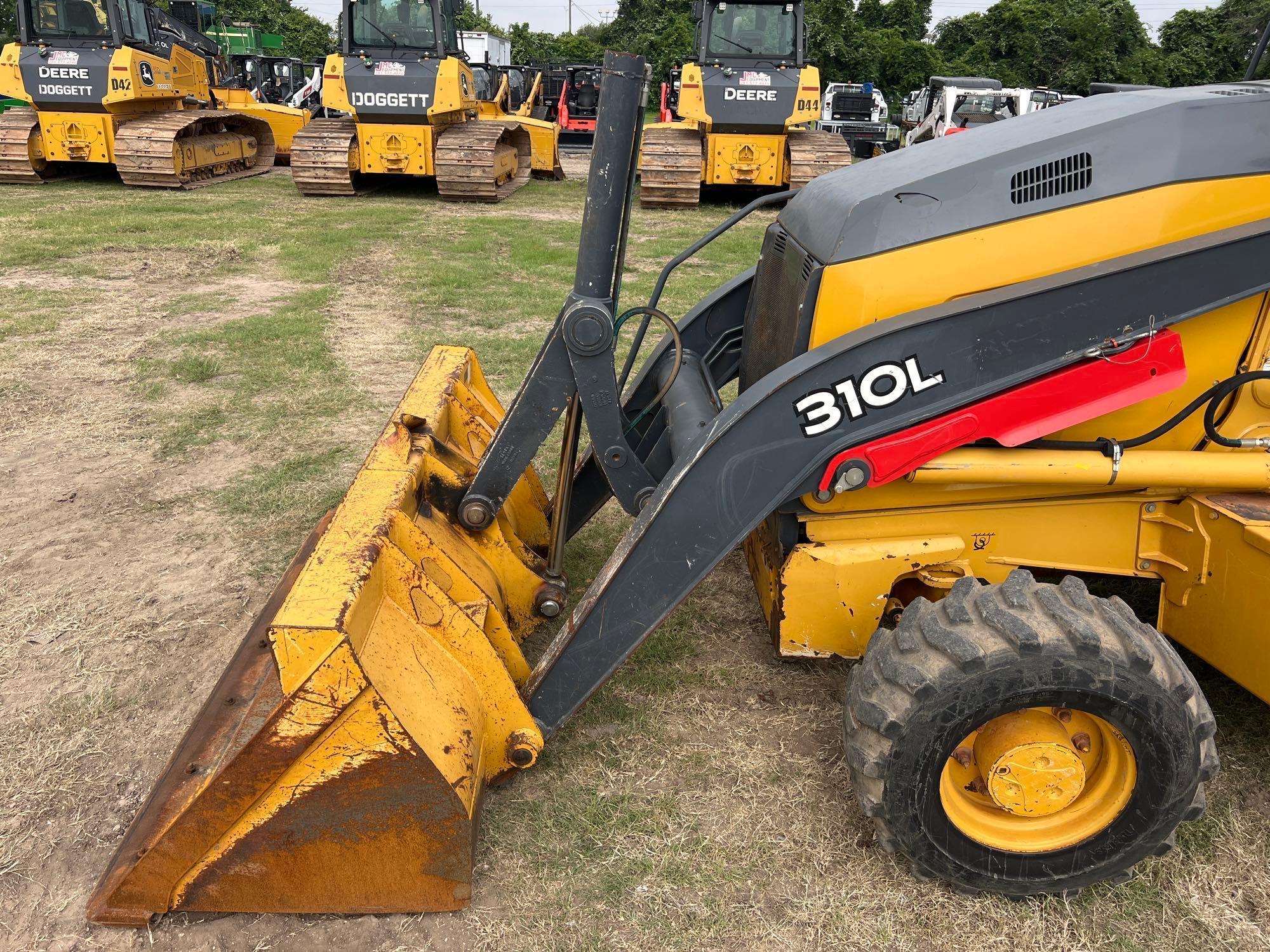 2018 JOHN DEERE 310L TRACTOR LOADER BACKHOE SN:322203 4x4, powered by John Deere diesel engine,