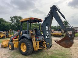 2012 JOHN DEERE 310K TRACTOR LOADER BACKHOE SN:258757 powered by John Deere diesel engine, equipped