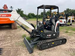 2023 BOBCAT E35 HYDRAULIC EXCAVATOR SN:B57914150 powered by diesel engine, equipped with OROPS,