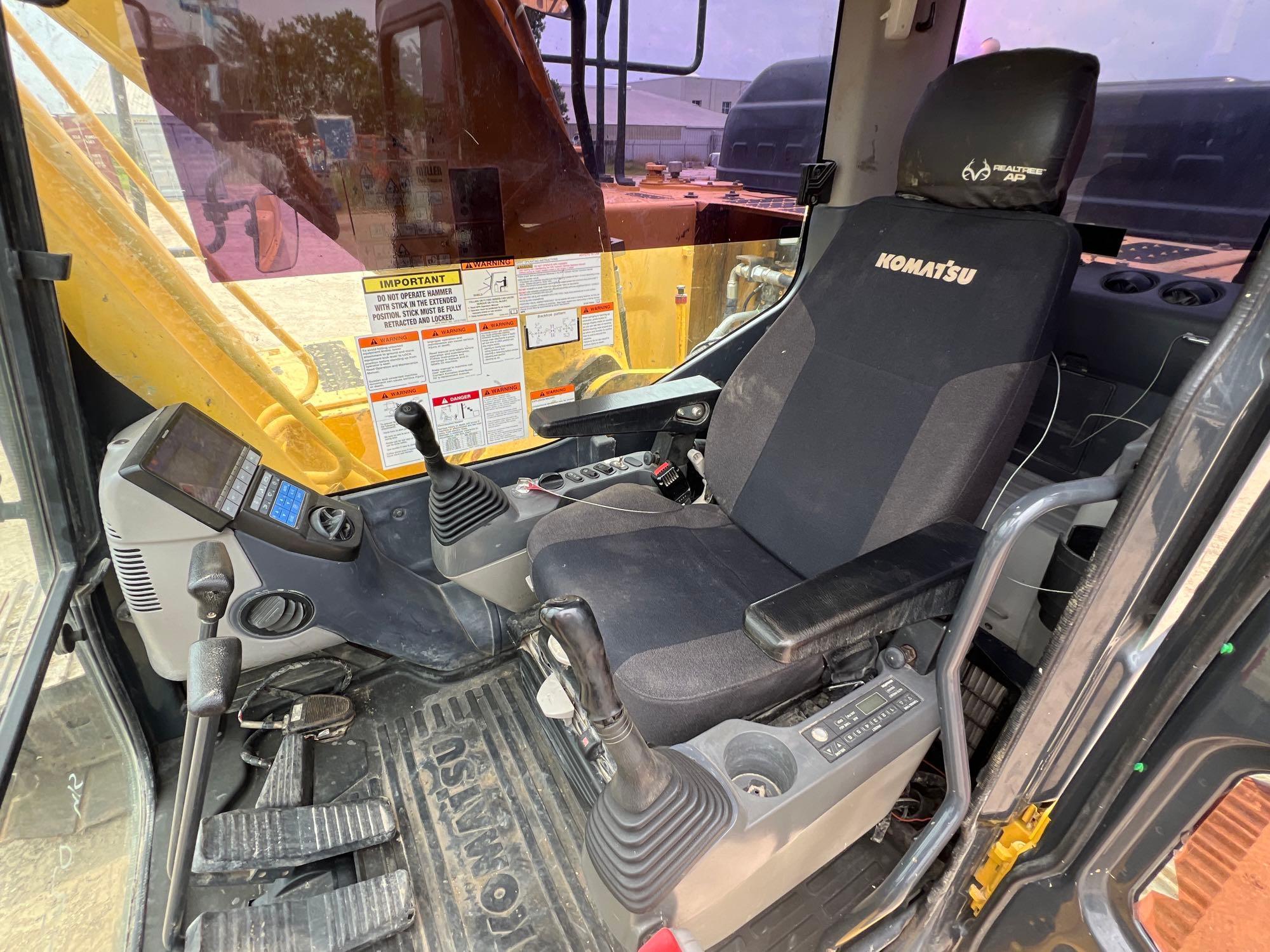 2017 KOMATSU PC210LC-11 HYDRAULIC EXCAVATOR SN:C80222 powered by Komatsu diesel engine, equipped