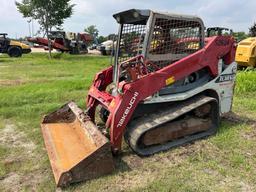 2017 TAKEUCHI TL10V2-R RUBBER TRACKED SKID STEER SN:410001067 powered by diesel engine, equipped