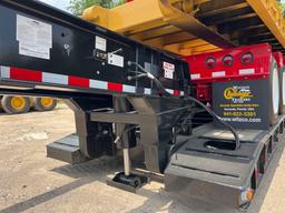 NEW UNUSED WITZCO RG52 DETACHABLE GOOSENECK TRAILER, VIN:...S000406. 104,000# load capacity, 3 axles