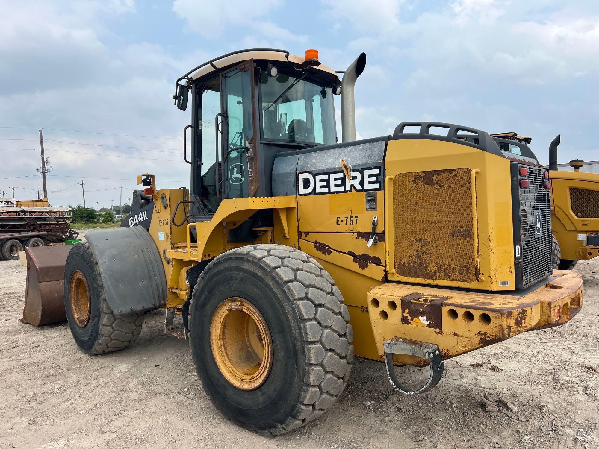 2010 JOHN DEERE 644K RUBBER TIRED LOADER SN:ZPA0629136 powered by John Deere diesel engine, equipped