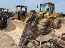 2015 VOLVO L70H RUBBER TIRED LOADER SN:622106 powered by diesel engine, equipped with EROPS, air,