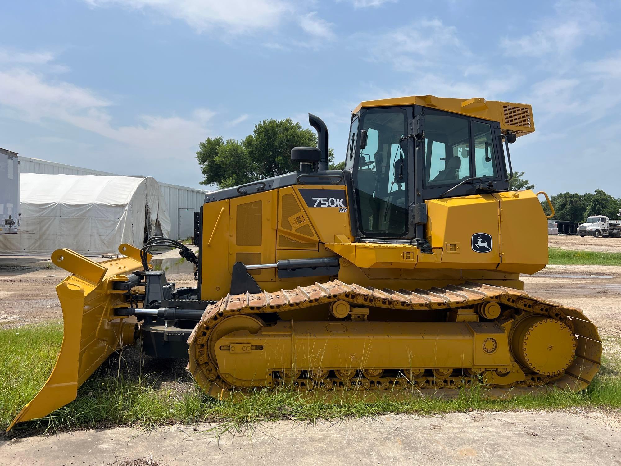 2018 JOHN DEERE 750KLGP CRAWLER TRACTOR SN:CGF301363 powered by John Deere diesel engine, equipped