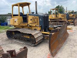 JOHN DEERE 700HLGP CRAWLER TRACTOR SN:X929020 powered by John Deere diesel engine, equipped with