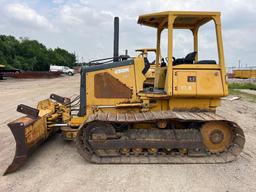 JOHN DEERE 650HLGP CRAWLER TRACTOR SN:X905034 powered by John Deere diesel engine, equipped with