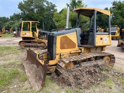 JOHN DEERE 550JLT CRAWLER TRACTOR SN:X110500 powered by John Deere diesel engine, equipped with