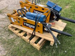 NEW TROJAN HYDRAULIC HAMMER 40mm pins fits to: Cat 303/305.5/304, Case, New Holland, Kobelco SK35,