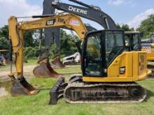 2019 CAT 307.5 HYDRAULIC EXCAVATOR SN:GW701163 powered by Cat diesel engine, equipped with Cab, air,