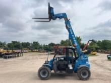 2016 GENIE GTH5519 TELESCOPIC FORKLIFT SN:5565 4x4, powered by diesel engine, equipped with OROPS,