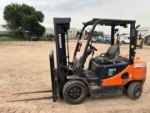 DOOSAN 308 FORKLIFT SN:02514...