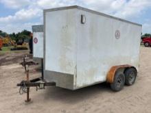 2016 CONT- FOREST RIVER TXVHW612TA CARGO TRAILER VN:025843 equipped with 6ft. X 12ft. Enclosed body,