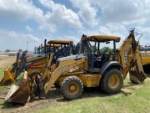 JOHN DEERE 310 SUPER G TRACTOR LOADER BACKHOE SN:951856 4x4, powered by John Deere diesel engine,