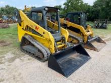 2018 WACKER ST31 RUBBER TRACKED SKID STEER SN:WNCS0506VPUM00815 powered by diesel engine, equipped