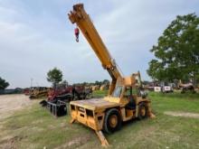 2008 BRODERSON IC-80-3G CARRY DECK CRANE SN:604057 4x4, powered by diesel engine, equipped with