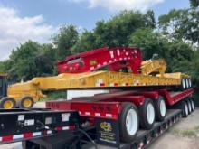 NEW UNUSED WITZCO RG52 DETACHABLE GOOSENECK TRAILER 104,000# load capacity, 3 axles with 48? overall