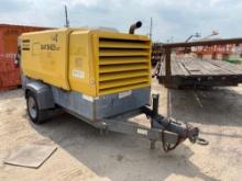 2016 ATLASCOPCO XATS 750 JD IT4 AIR COMPRESSOR SN:HOP081306 powered by John Deere diesel engine,