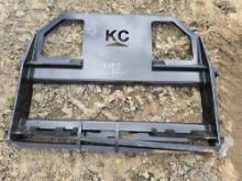 NEW 42IN. FORKS W/ 45IN. FRAME SKID STEER ATTACHMENT