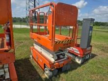 2017 SNORKEL S3219E SCISSOR LIFT SN:S3219E-04-170804232 electric powered, equipped with 19ft.