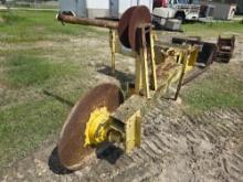 IRRIGATION/SILT FENCE PLOW SKID STEER ATTACHMENT