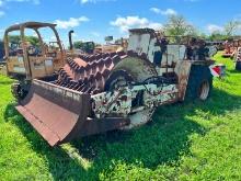 REX SP848PD VIBRATORY ROLLER SN:8PHX1066 powered by Detroit diesel engine, equipped with OROPS,