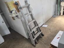 WERNER ALUMINUM COMBINATION LADDER SUPPORT EQUIPMENT