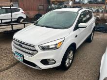 2018 FORD ESCAPE SE SPORT UTILITY VEHICLE VN:1FMCU9GD1JUB43821 powered by 1.5 liter gas engine(does