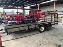 2020 H&H HB218TRS-070 TAGALONG TRAILER VN:5JWUT1820LN535500 equipped with 7,000lb GVWR, side rails,