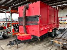 14FT. DUMP TRAILER VN:N/A equipped with 7.5ft. x 14ft., enclosed, swing doors, electric dump,