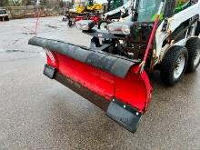 WESTERN 8FT.-10FT. WIDEOUT POWER ANGLE SNOW PLOW, ULTRAMOUNT SNOW EQUIPMENT. Located: 4810 Lilac