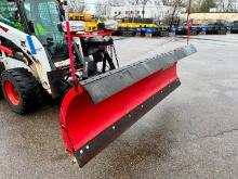 WESTERN 9FT. POWER ANGLE SNOW PLOW, ULTRAMOUNT 2 SNOW EQUIPMENT. Located: 4810 Lilac Drive North