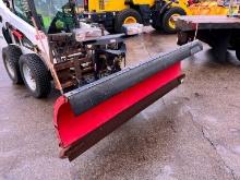 WESTERN 8FT. 6IN. PRO PLUS POWER ANGLE SNOW PLOW, ULTRAMOUNT SNOW EQUIPMENT. Located: 4810 Lilac