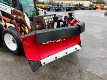 BOSS 8FT.2IN. POWER-V XT POWER ANGLE SNOW PLOW SNOW EQUIPMENT. Located: 4810 Lilac Drive North