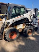 2010 BOBCAT S650 SKID STEER SN:A3NV12941 powered by Kubota diesel engine, equipped with EROPS, air,